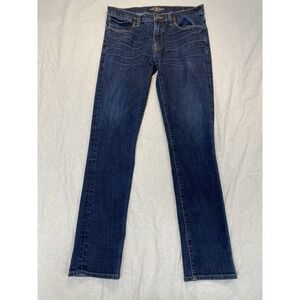 Lucky Brand Rebel‎ Super Skinny Jeans Mens 32x32 Dark Wash Stretch Denim